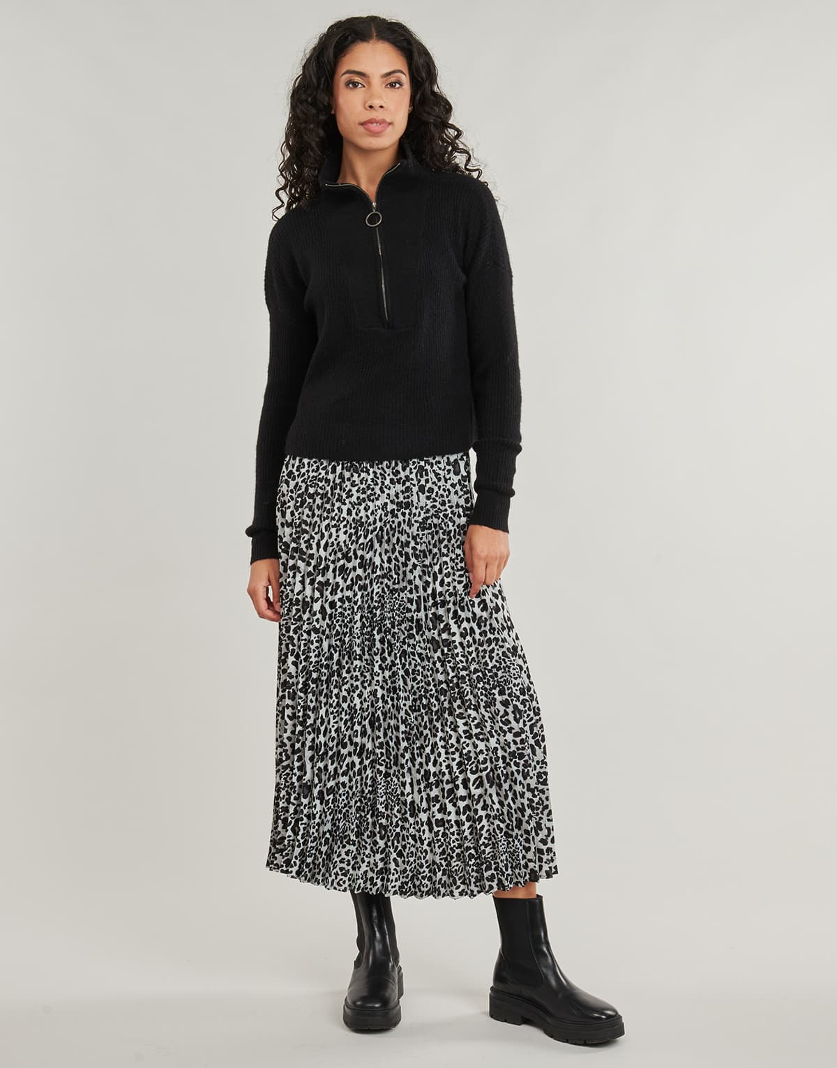 Women's Skirts Ikks Gray