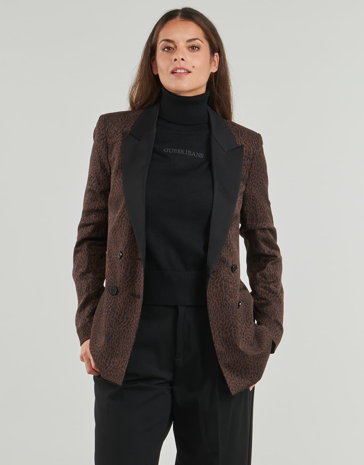 Women's Blazers Ikks Brown