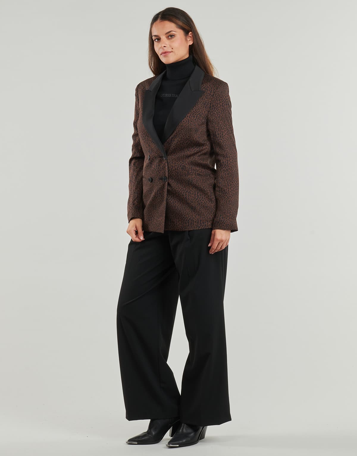 Women's Blazers Ikks Brown