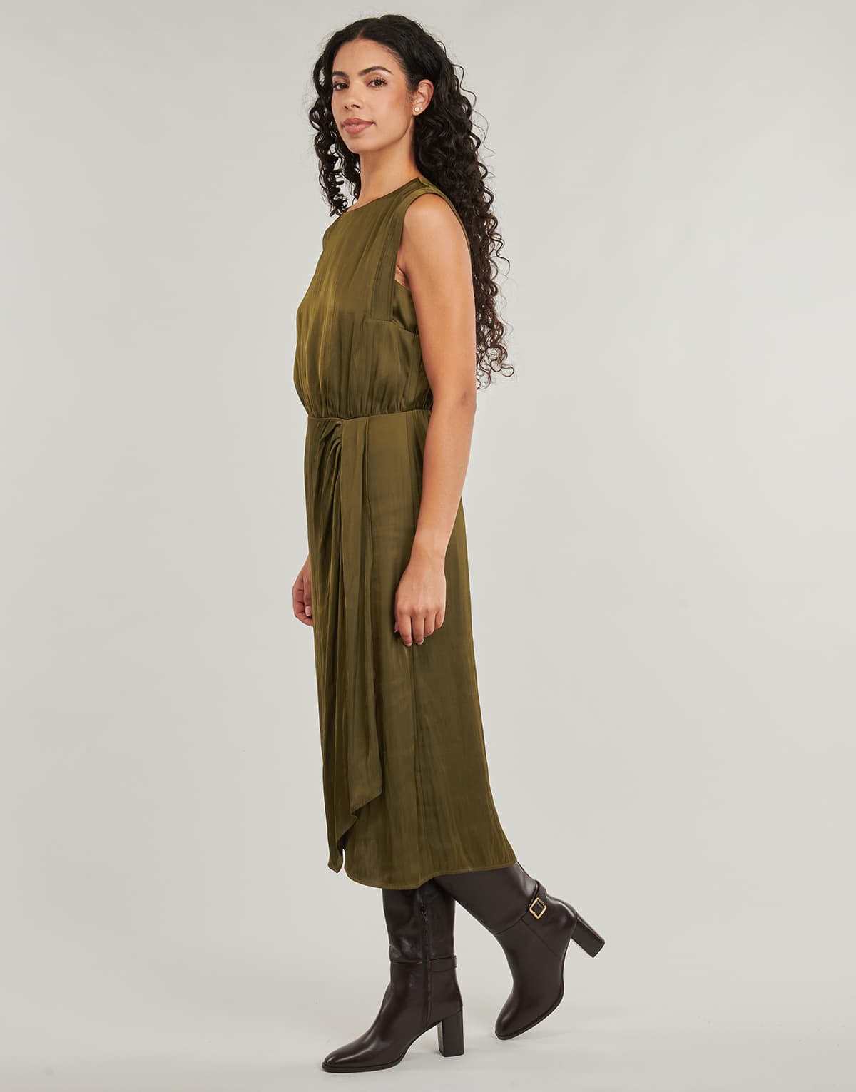 Women's Dresses Ikks Khaki