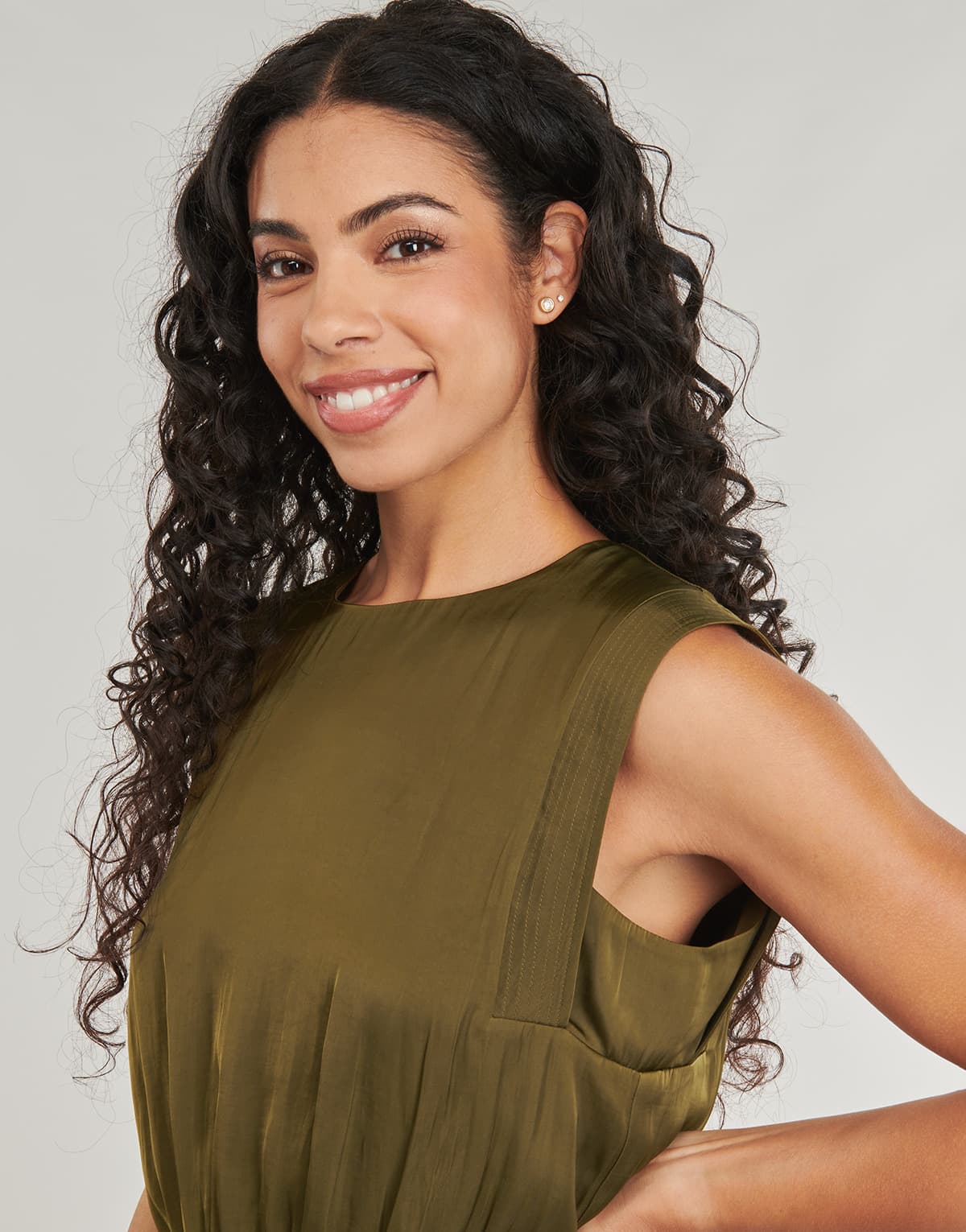 Women's Dresses Ikks Khaki