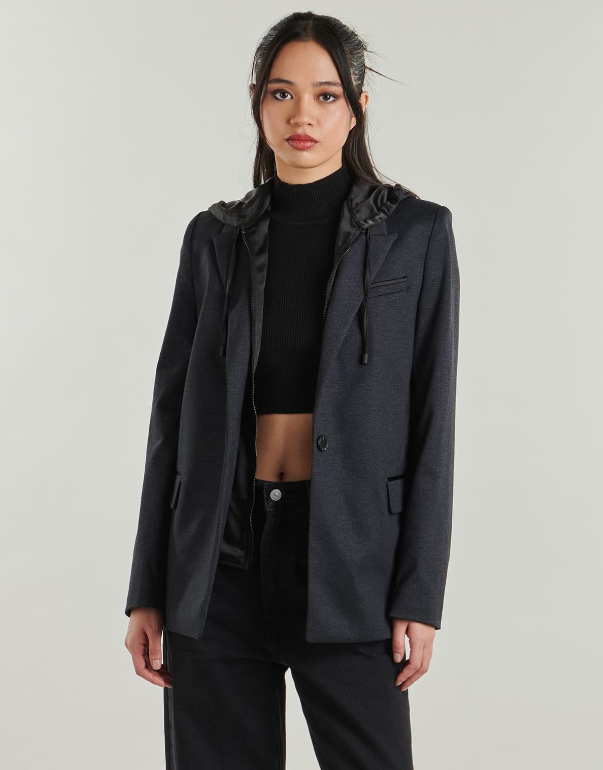 Women's Blazers Ikks Gray