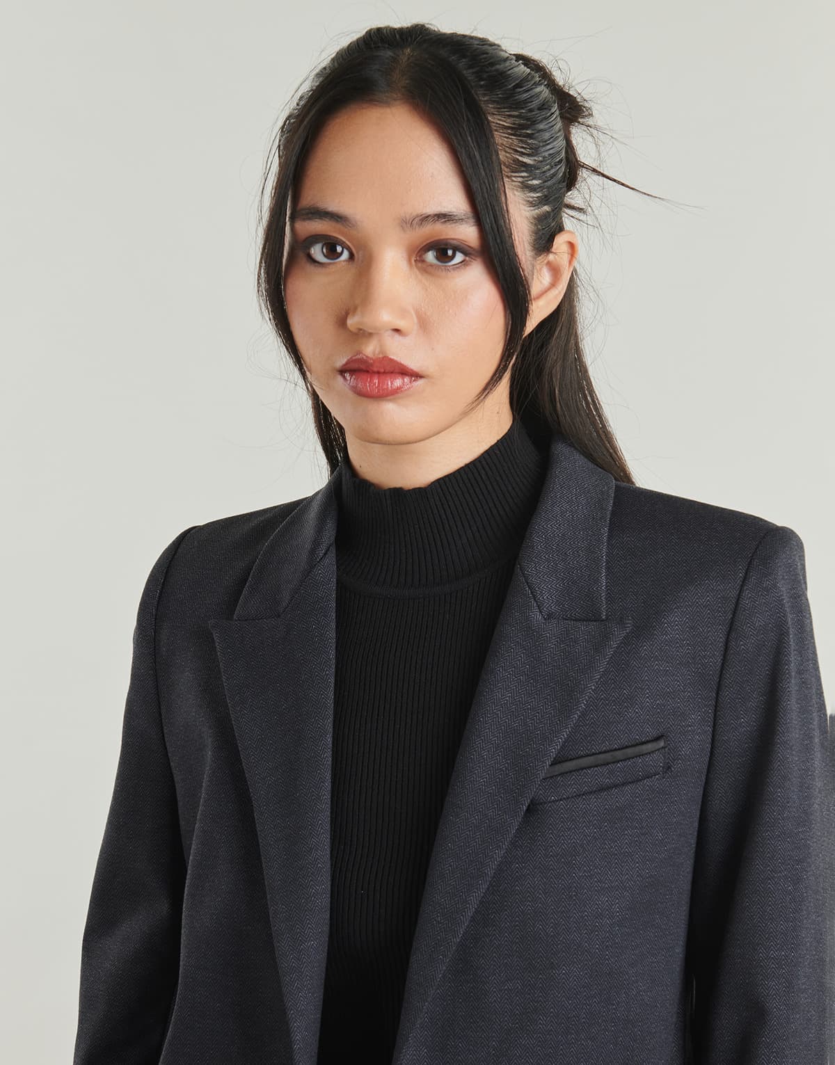 Women's Blazers Ikks Gray