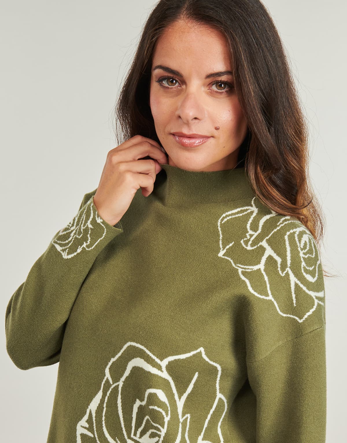 Women's Sweaters Ikks Khaki