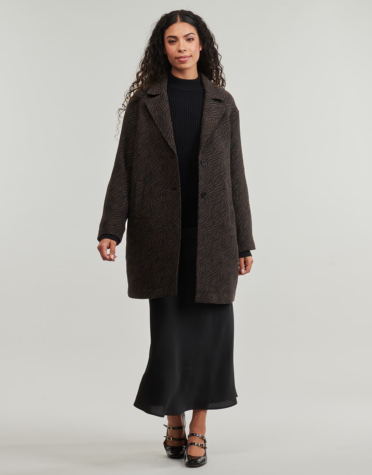 Women's Coats Ikks Brown