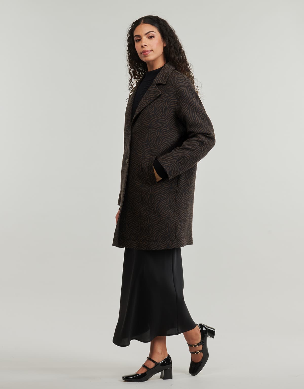Women's Coats Ikks Brown