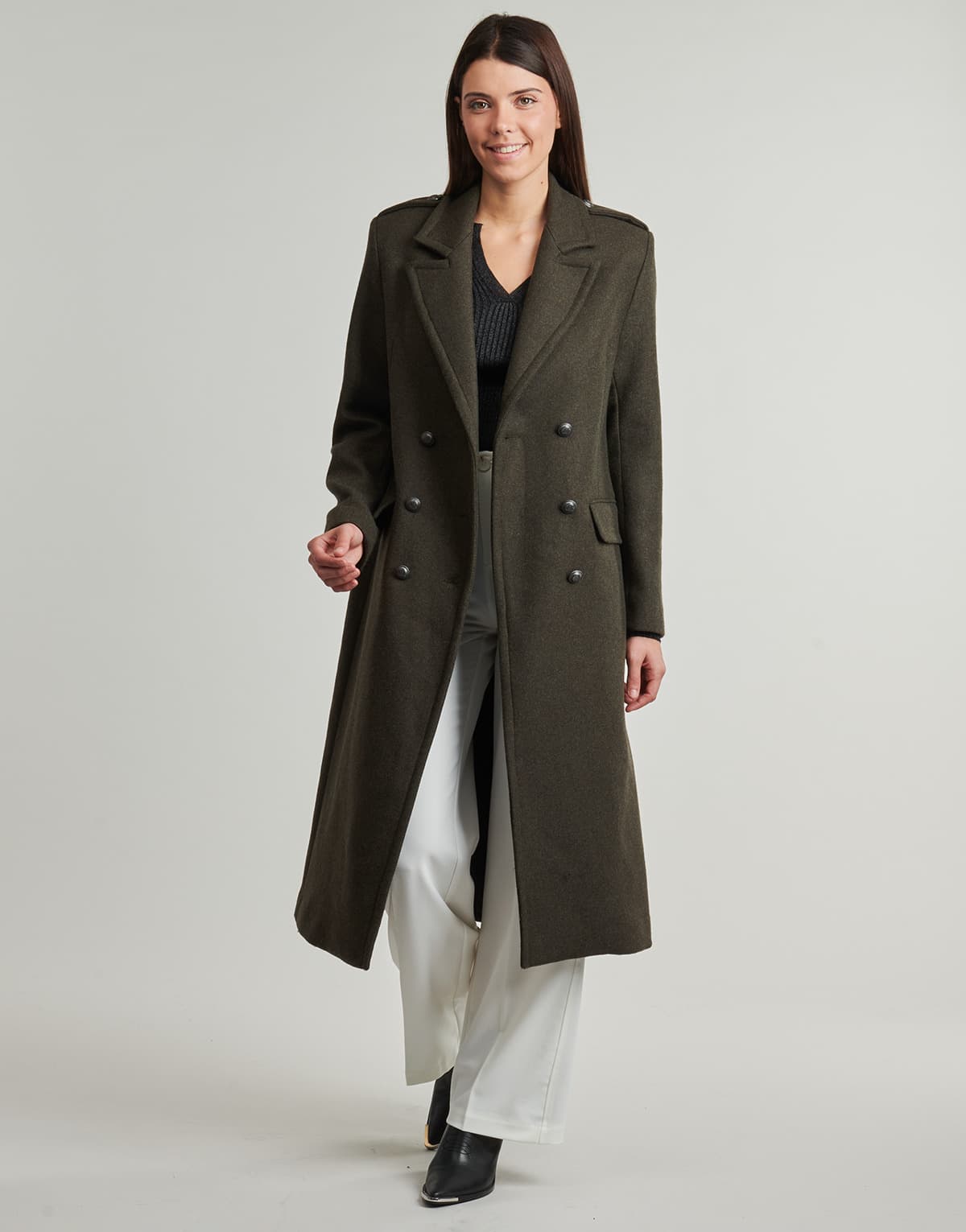 Women's Coats Ikks Khaki