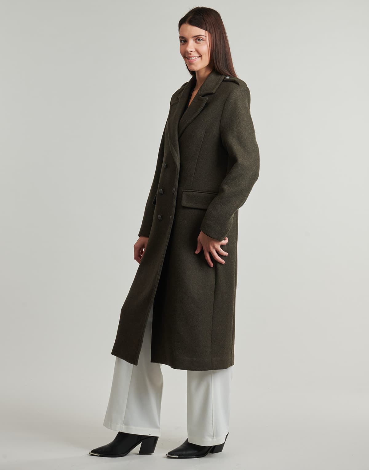 Women's Coats Ikks Khaki