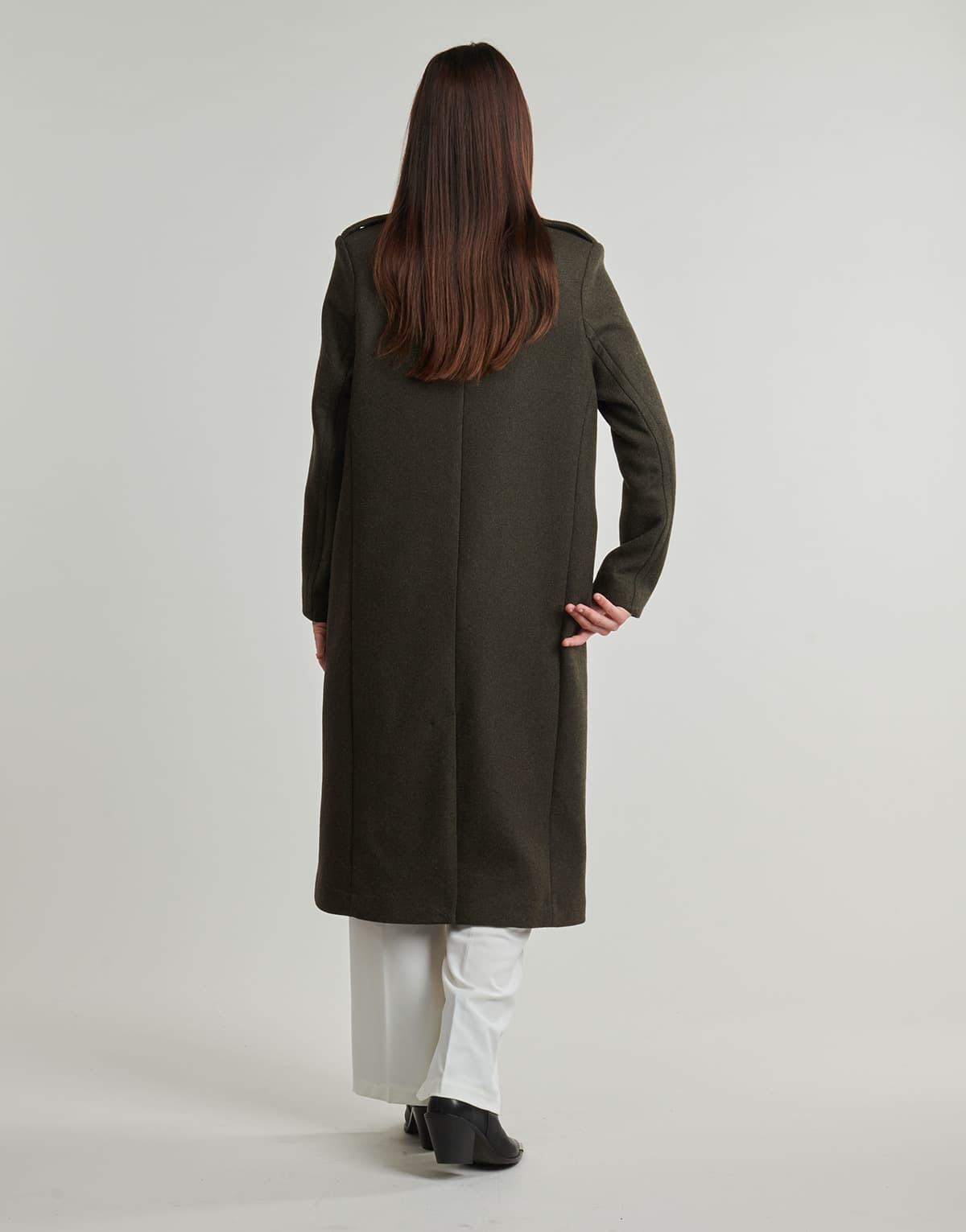 Women's Coats Ikks Khaki