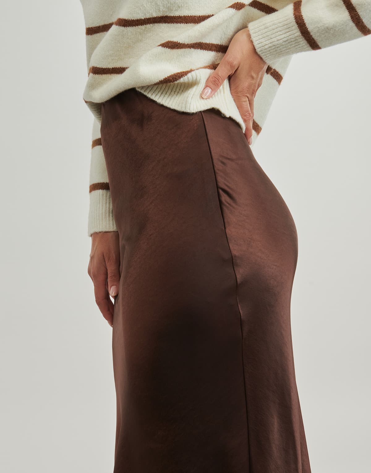 Women's Skirts Ikks Brown