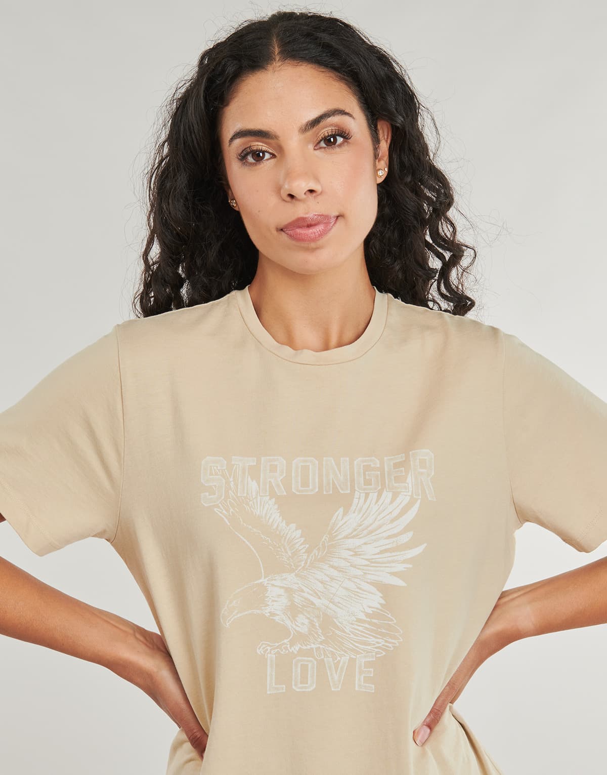 Women's T-Shirts Ikks Beige