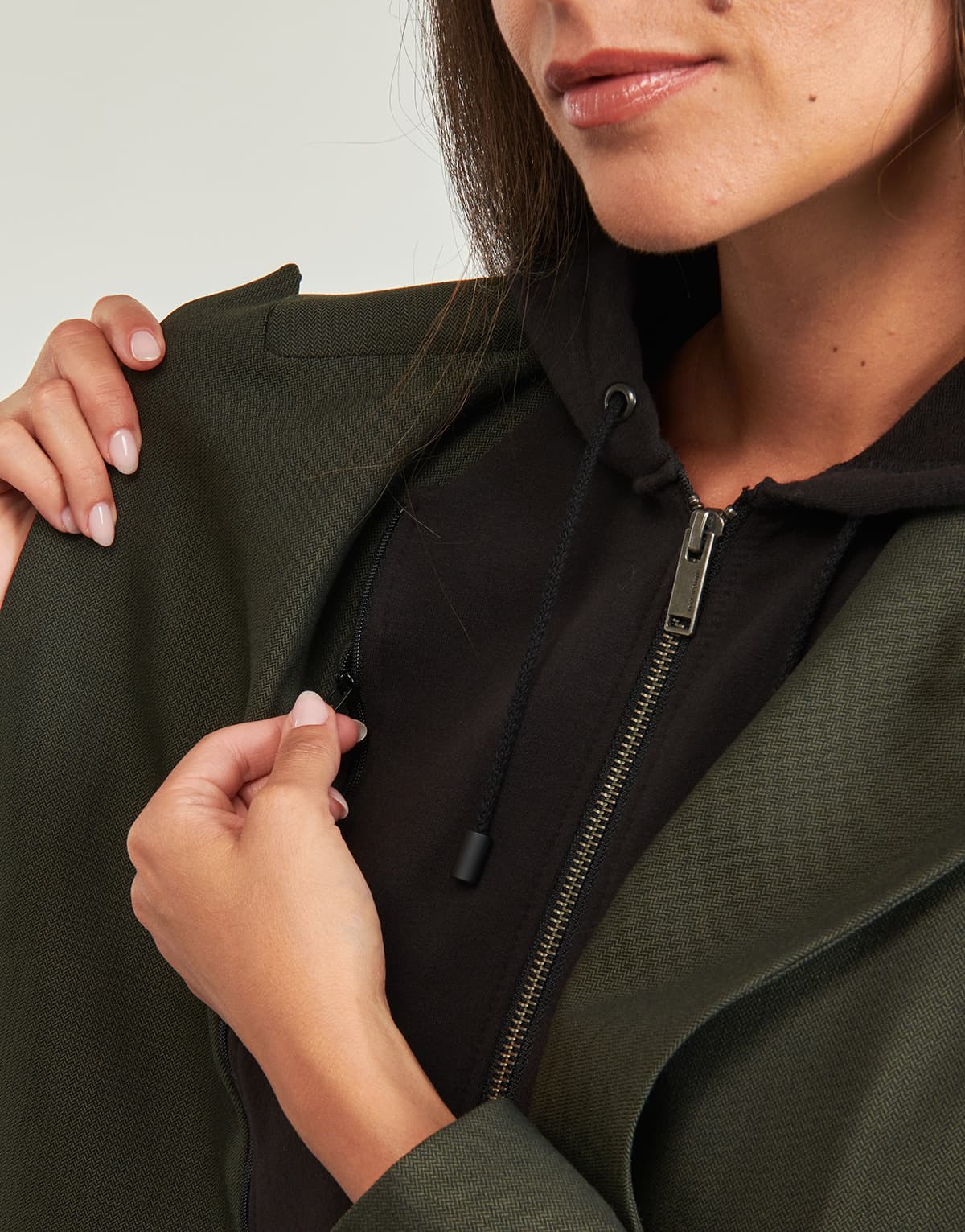 Women's Blazers Ikks Khaki