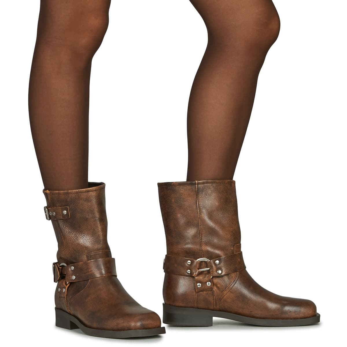 Women's Boots Ikks Brown
