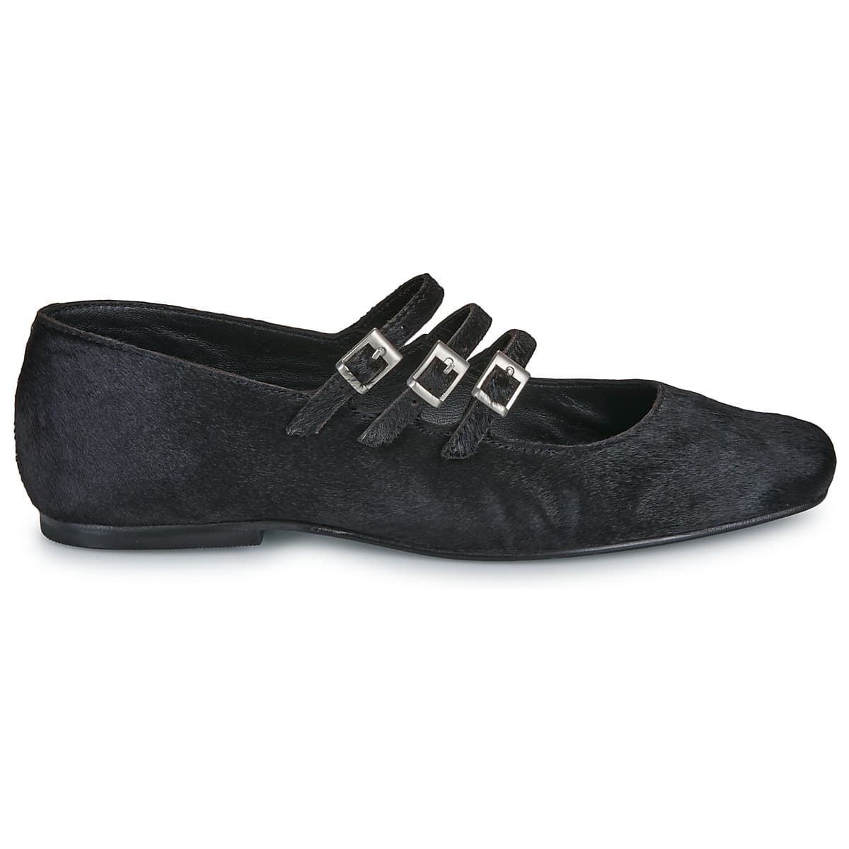 Women's Ballet Flats Ikks Black
