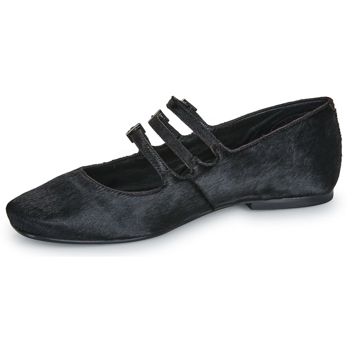 Women's Ballet Flats Ikks Black