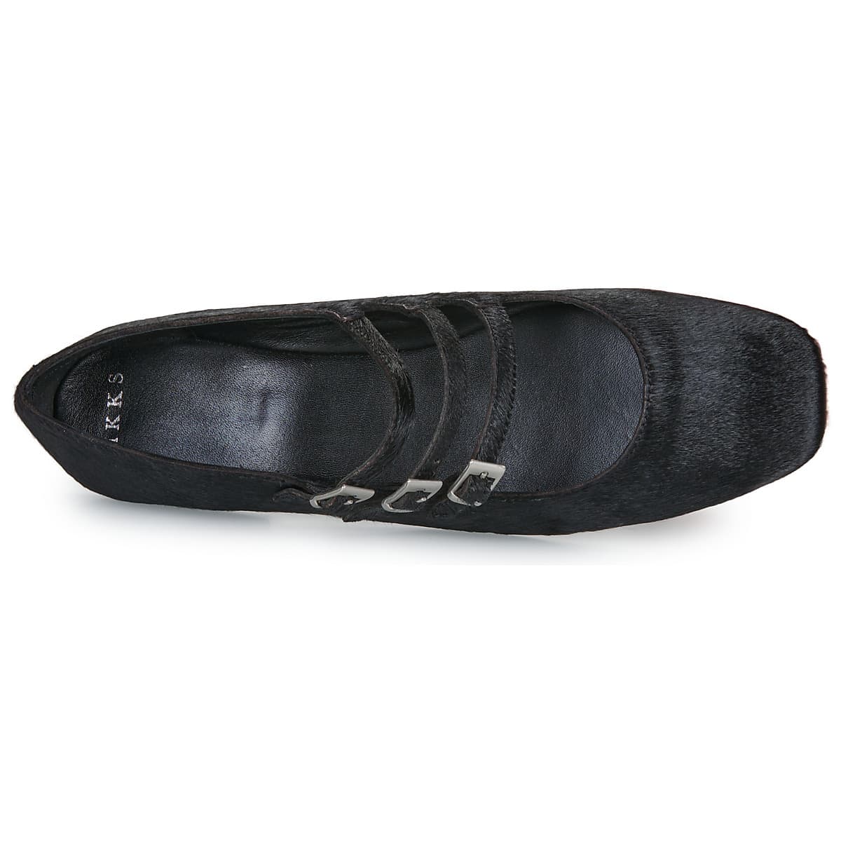 Women's Ballet Flats Ikks Black