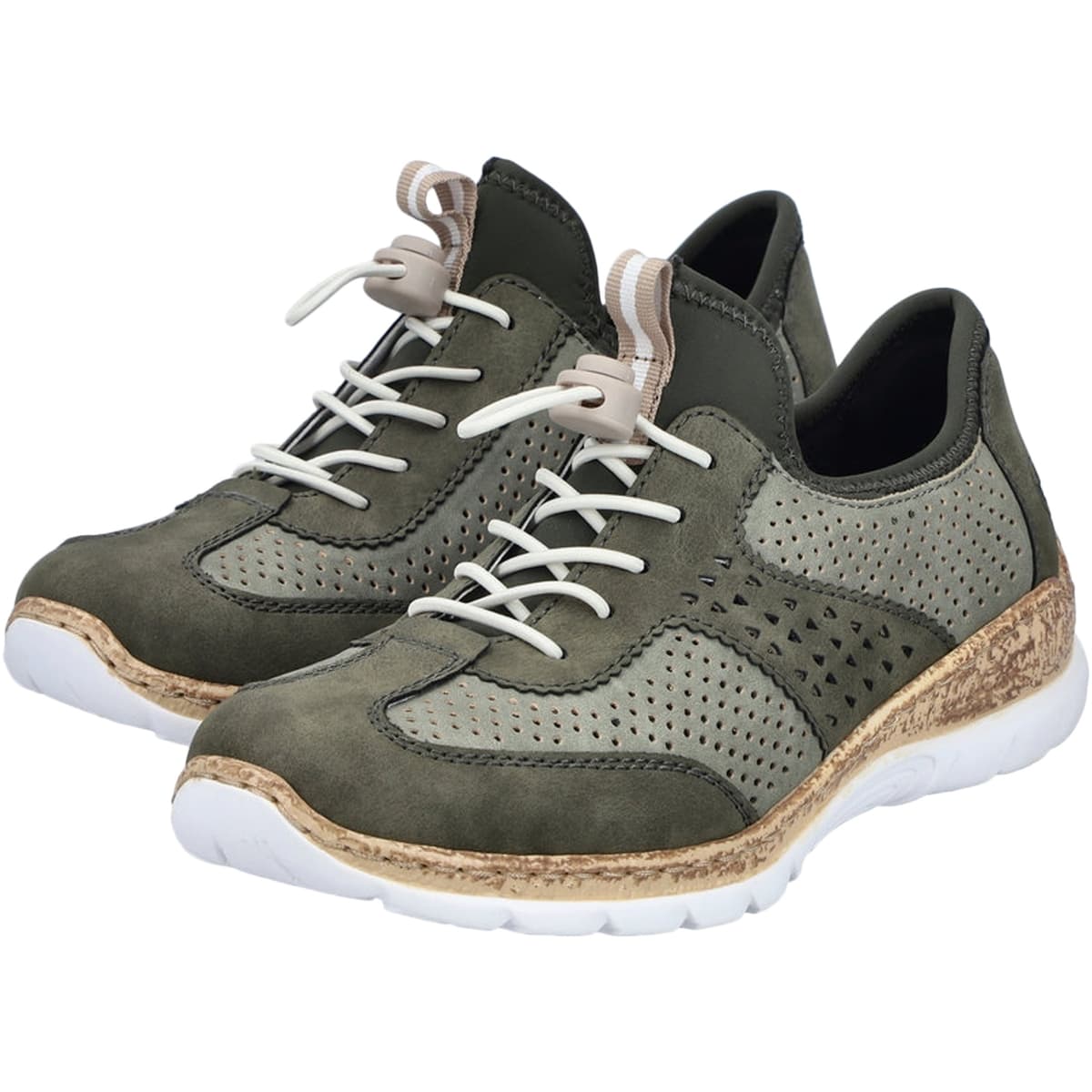 Women's Sneakers Rieker Green