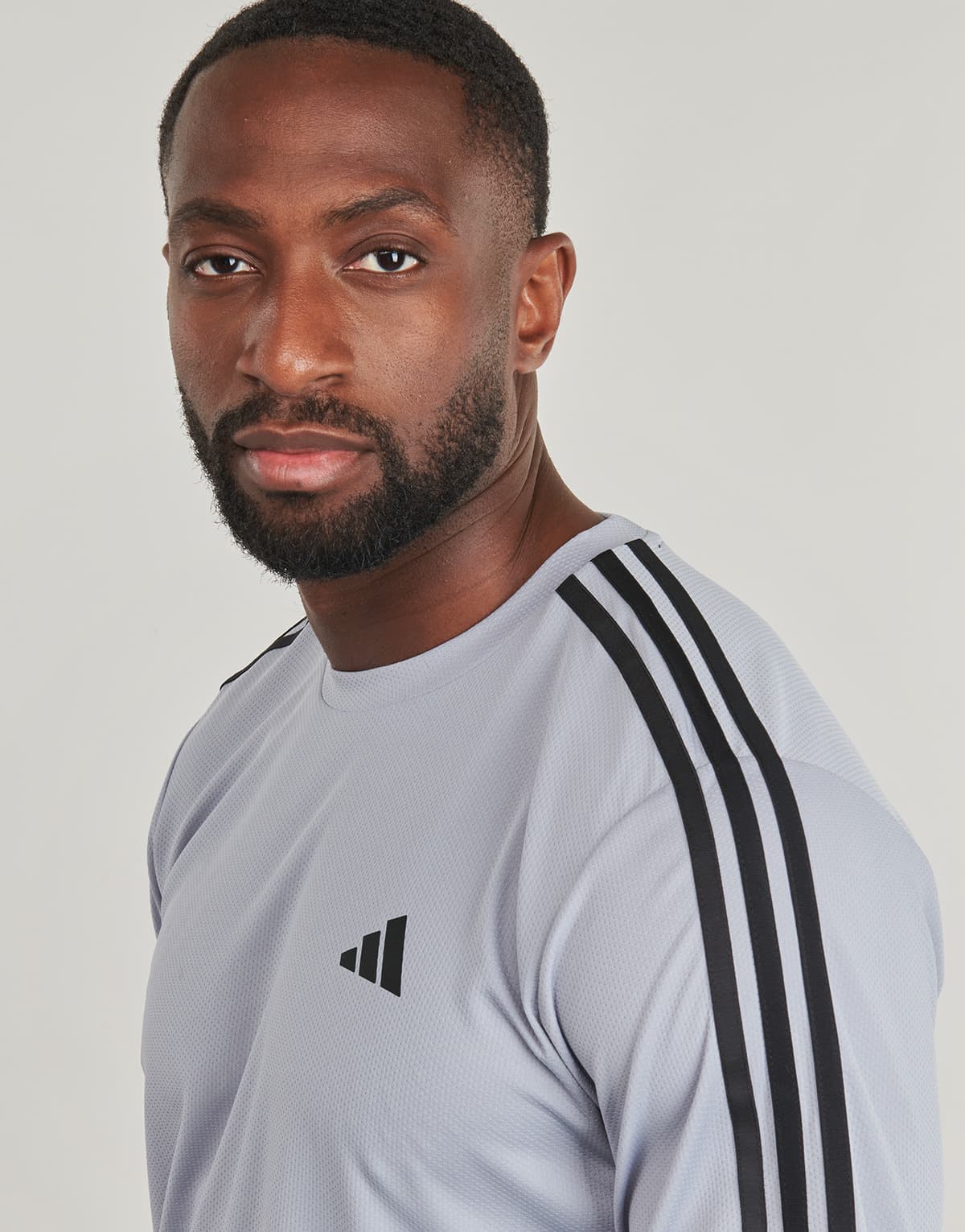 Men's Sports T-Shirts adidas Gray