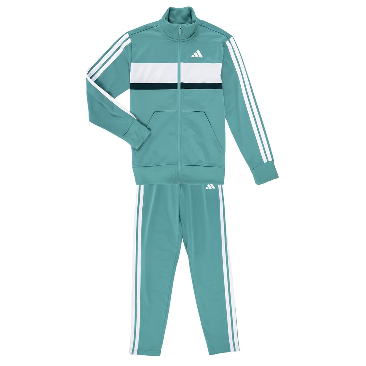 Σετ από φόρμες adidas Seasonal Essentials Tiberio 3-Stripes Tricot Track Suit Kids