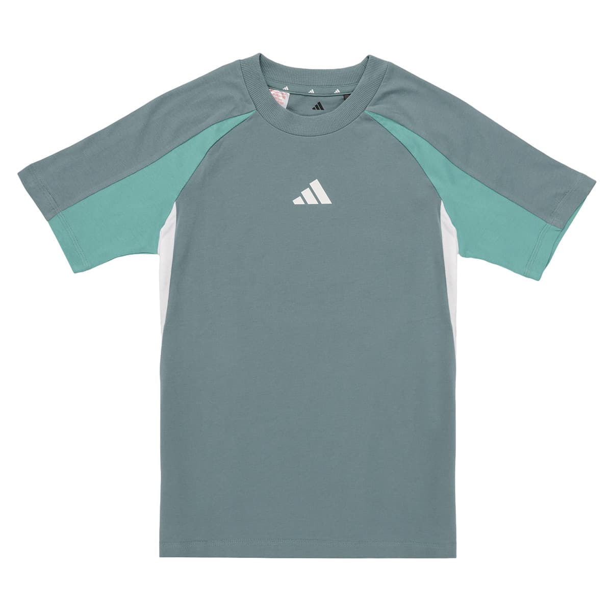 T-shirt με κοντά μανίκια adidas Seasonal Essentials Colorblock T-Shirt Kids