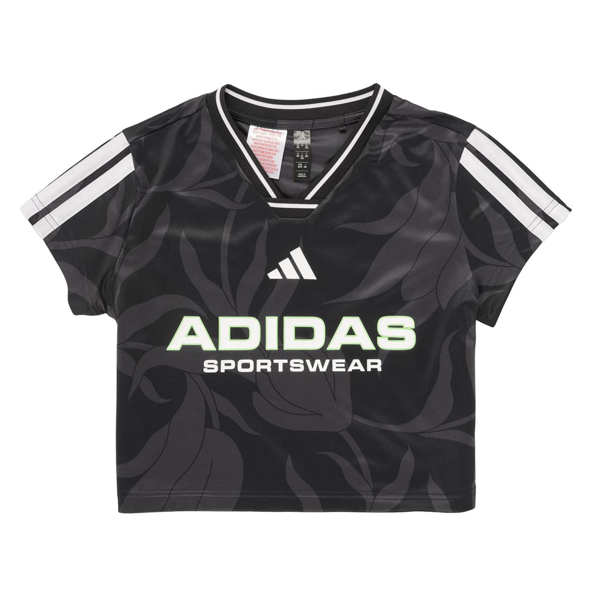 T-shirt με κοντά μανίκια adidas House of Tiro Colors of Football Crop T-Shirt Kids