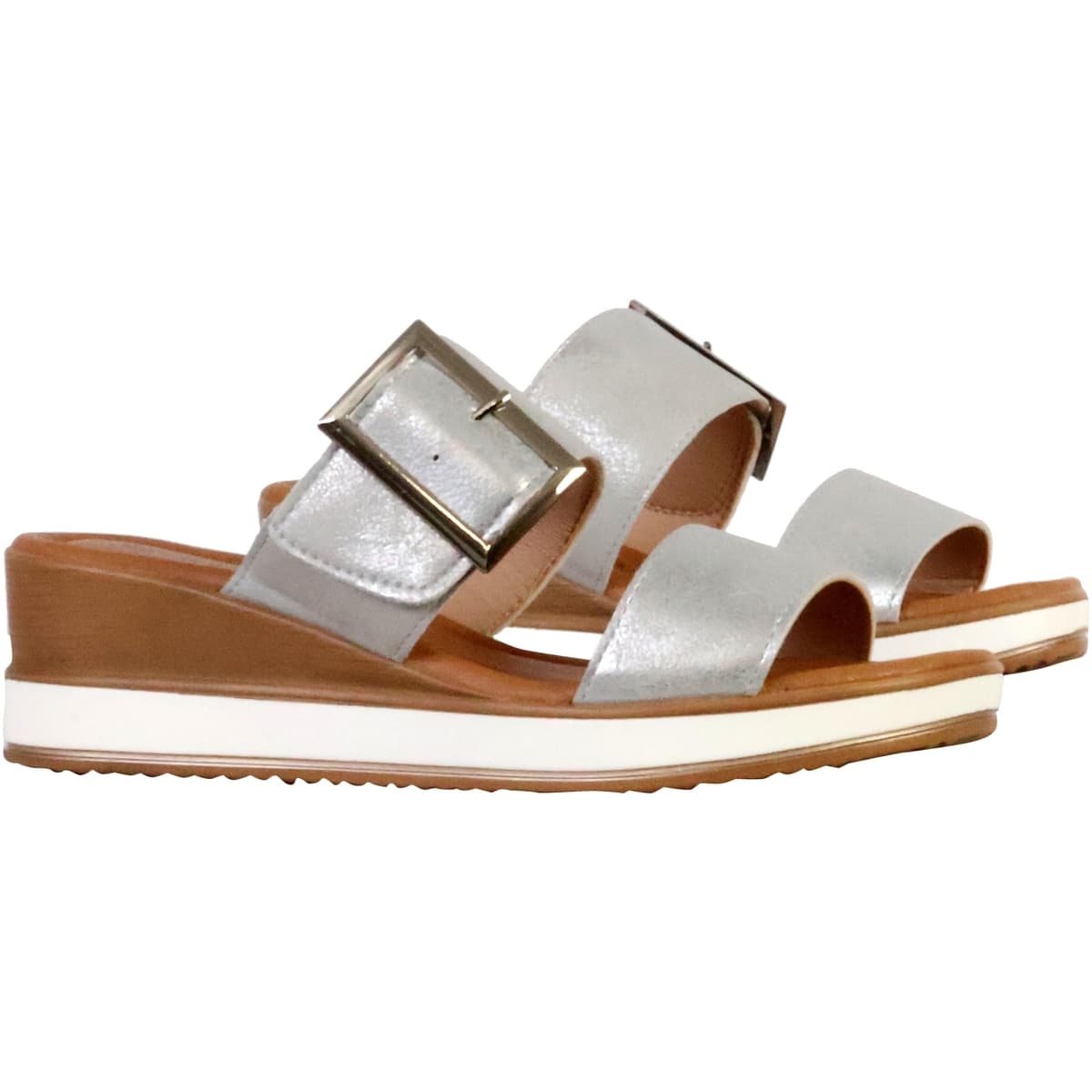 Women's Mules The Divine Factory Gray