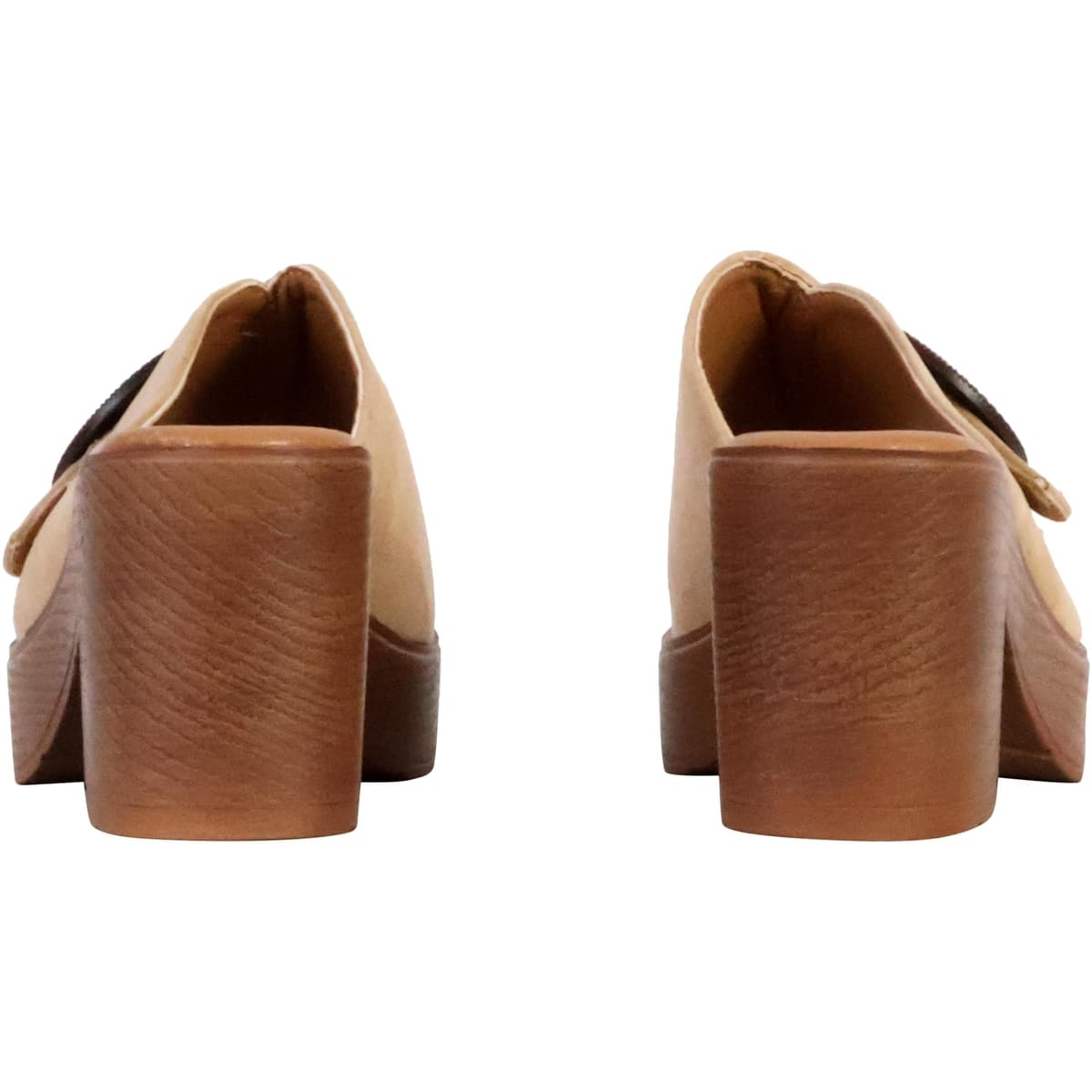 Women's Mules The Divine Factory Beige