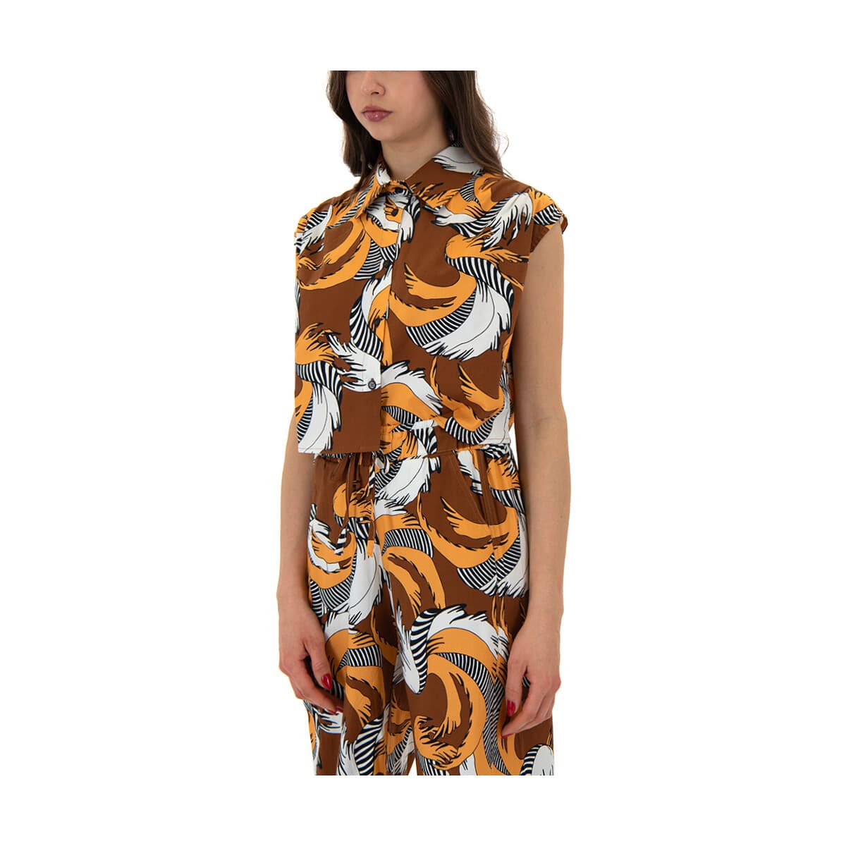 Women's Shirts Black N Black Multicolor