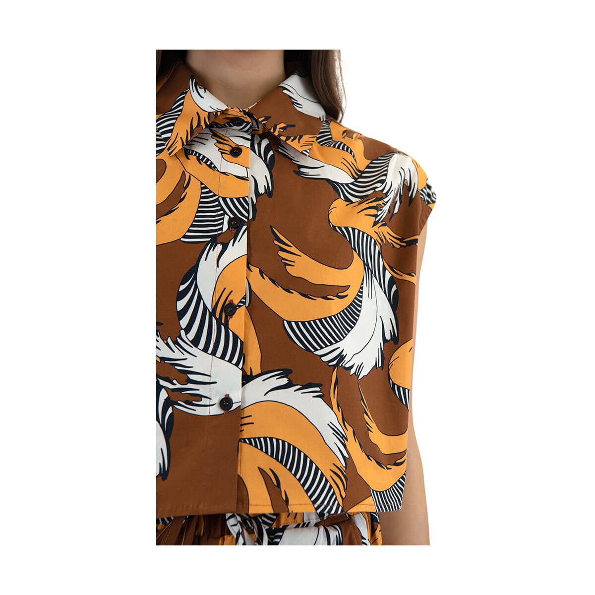 Women's Shirts Black N Black Multicolor