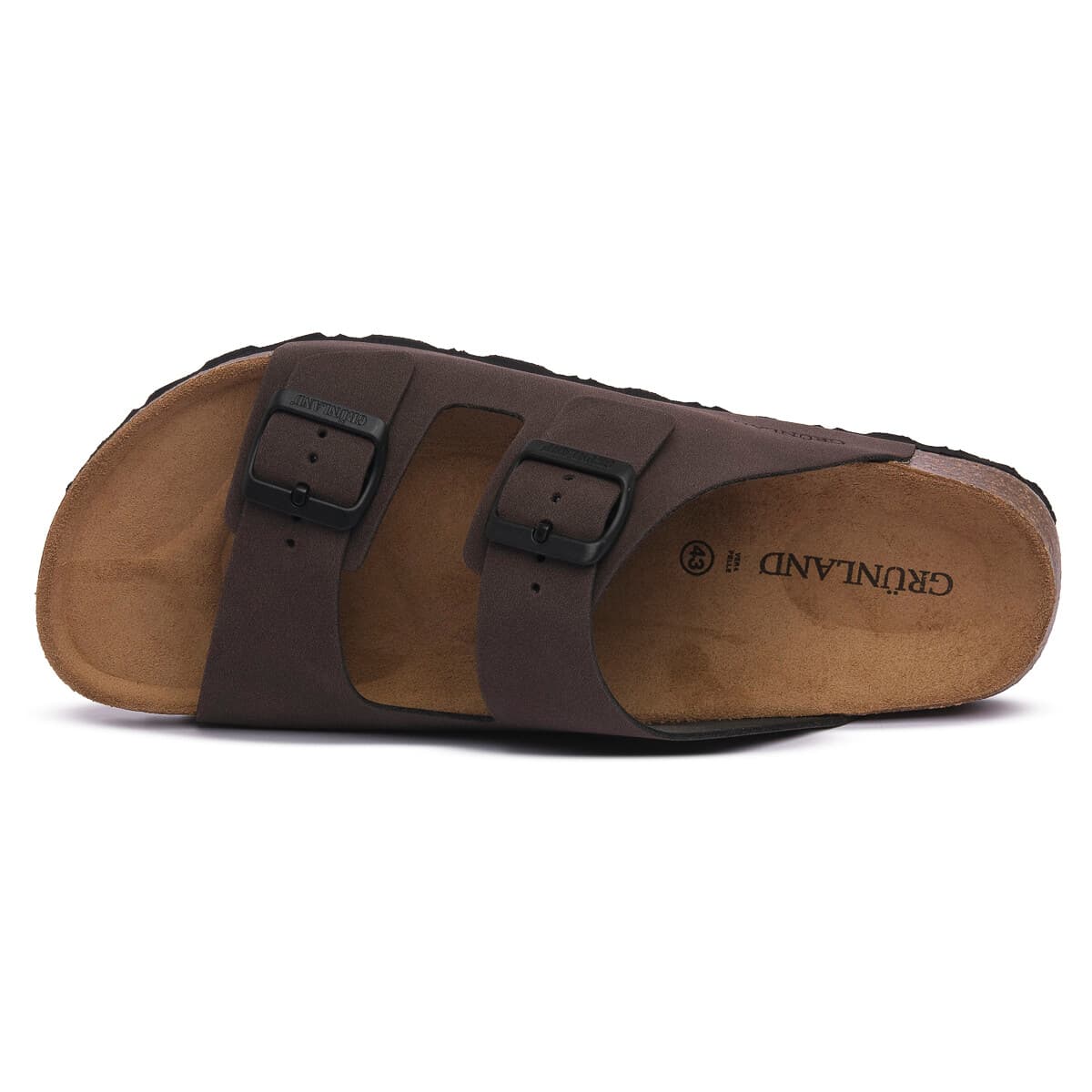Men's Mules Grunland Brown