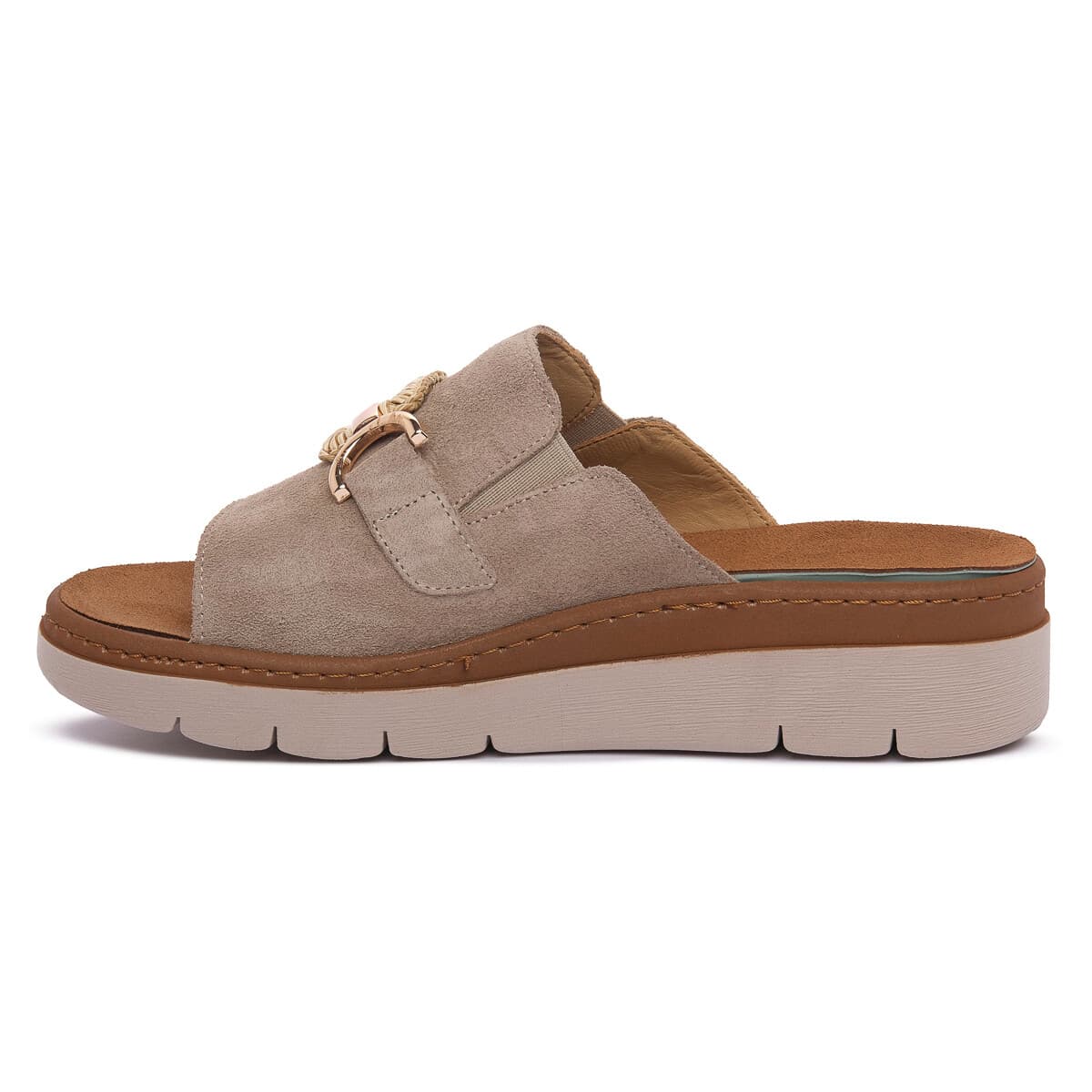 Women's Mules Grunland Beige