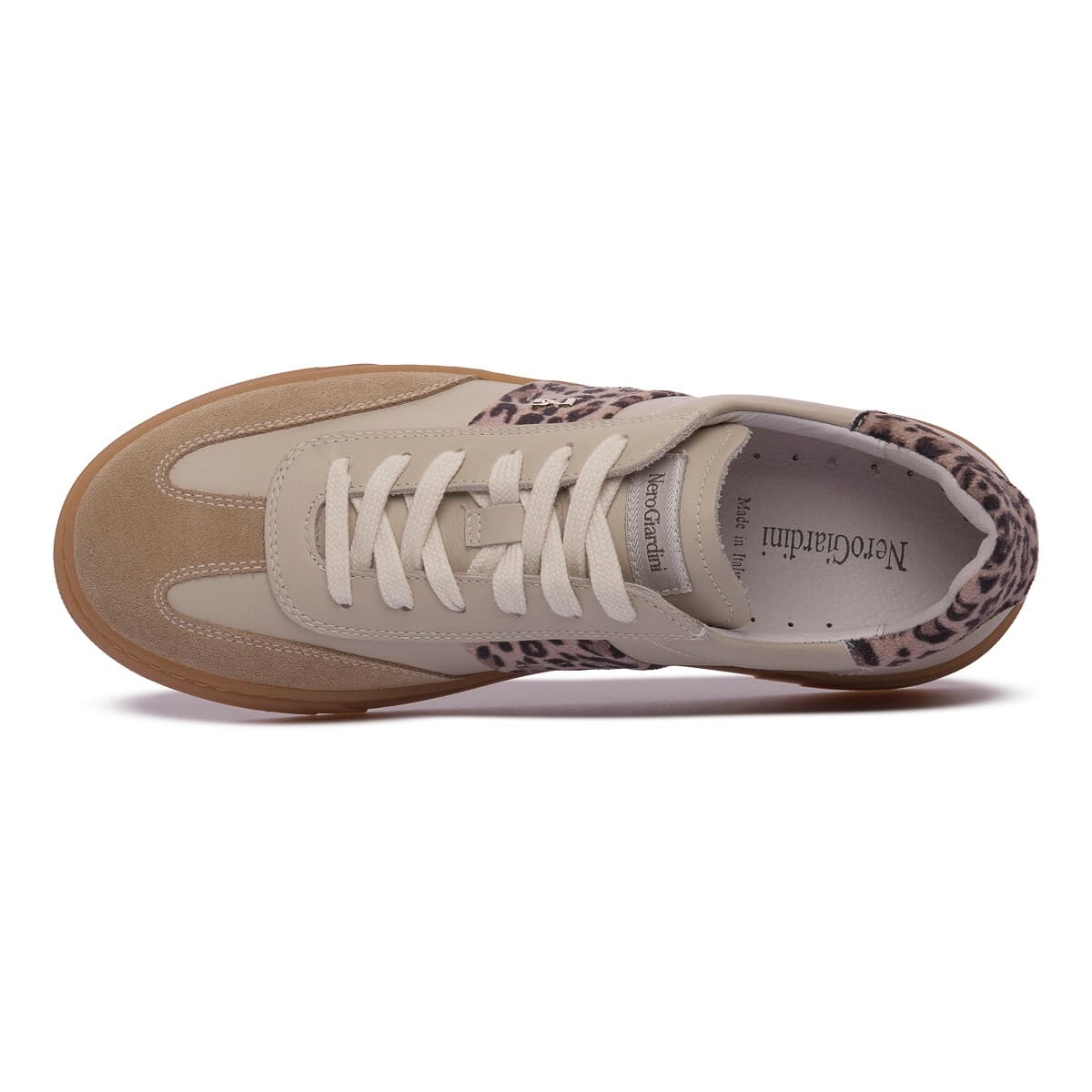 Men's Sneakers NeroGiardini Beige