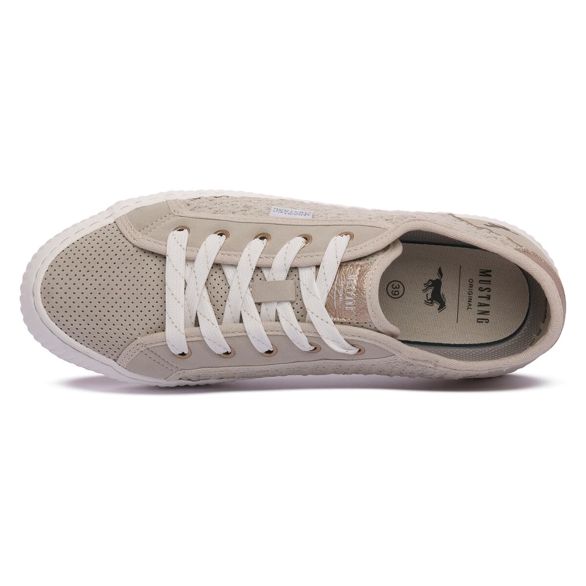 Women's Sneakers Mustang Beige
