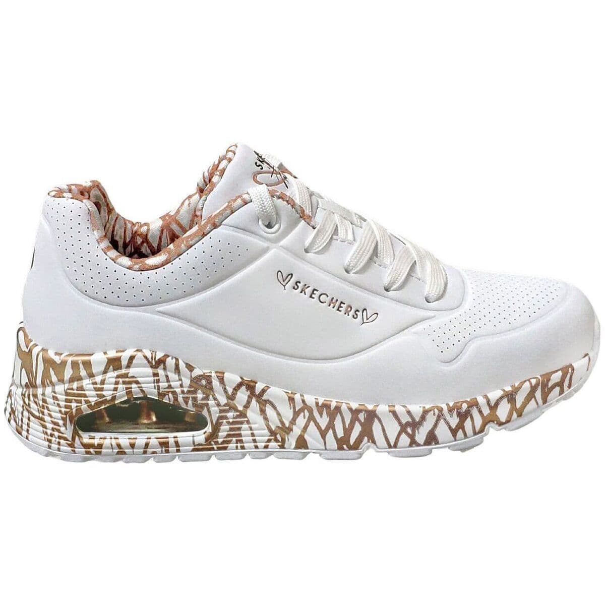 Women's Sneakers Skechers Gold
