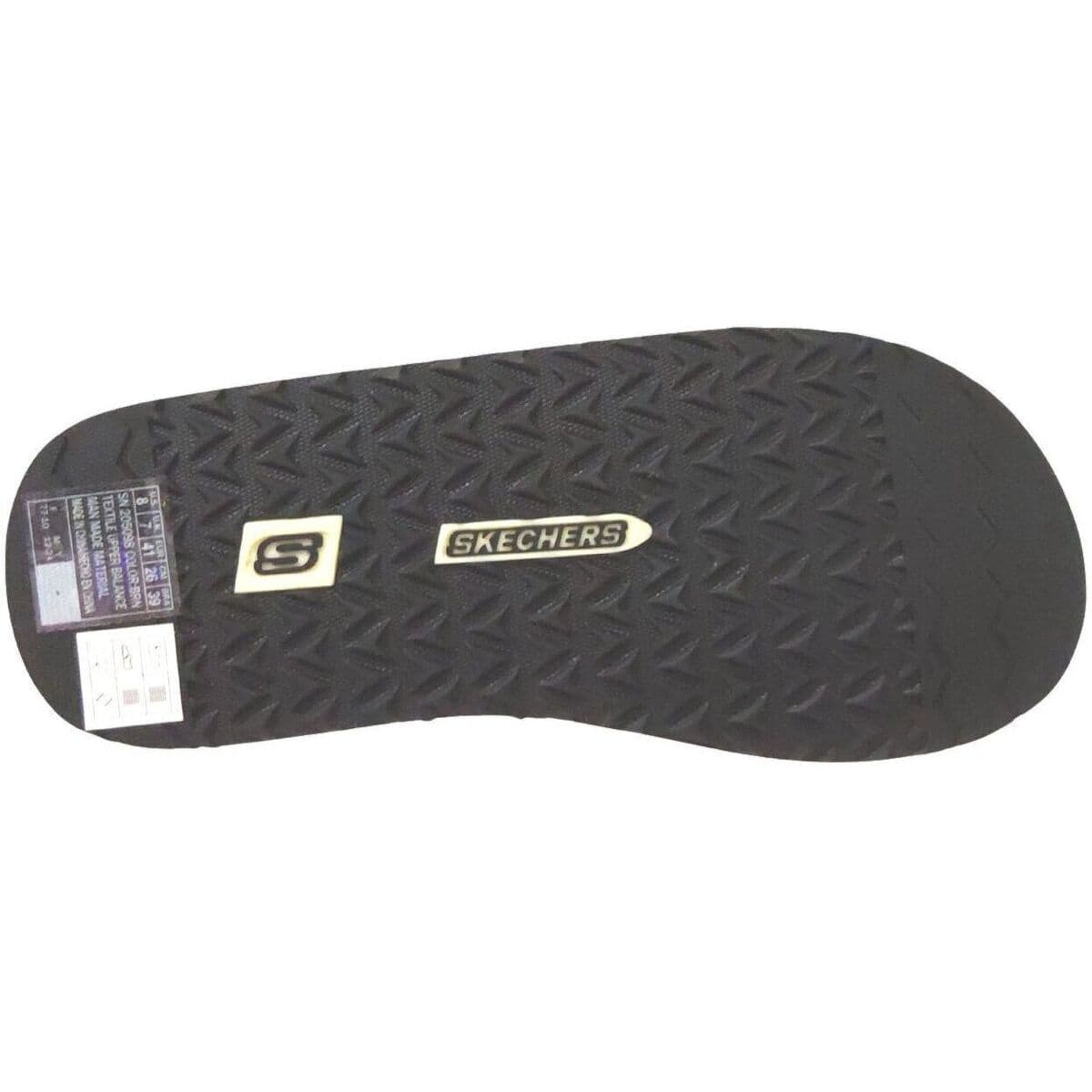 Men's Flip Flops Skechers Brown