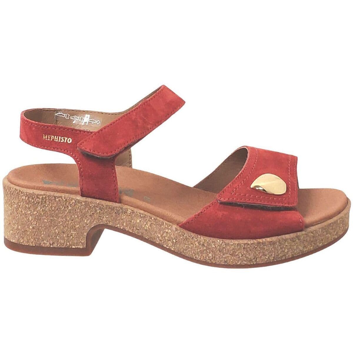 Women's Platforms Mephisto Red