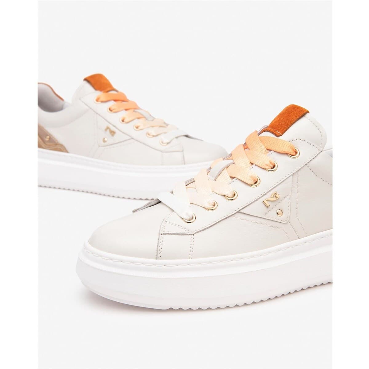 Women's Sneakers NeroGiardini Beige