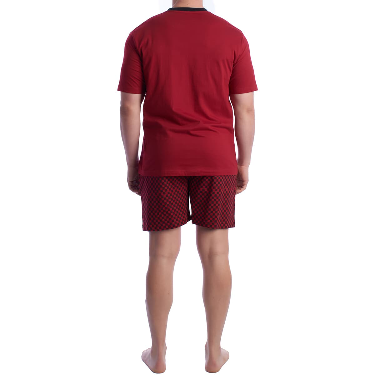 Men's Pajamas Kisses And Love Bordeaux