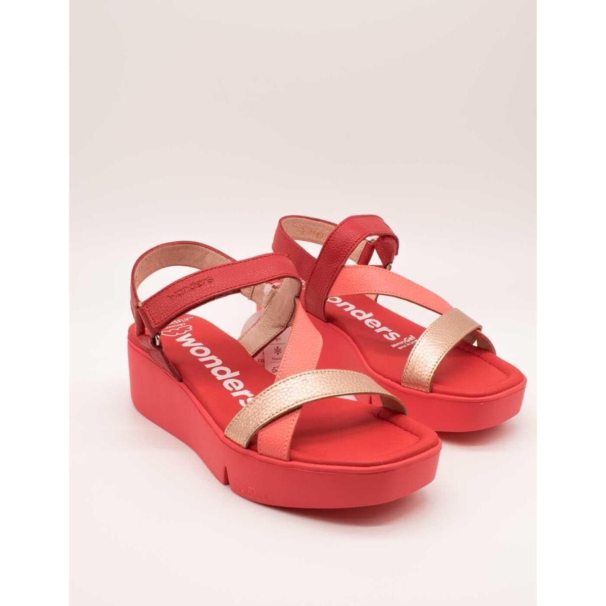 Women's Platforms Wonders Red