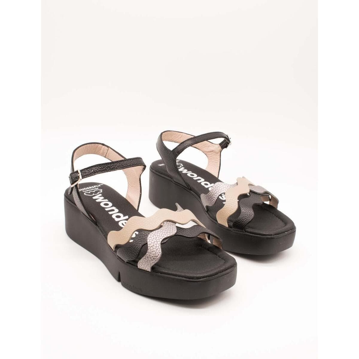 Women's Platforms Wonders Black