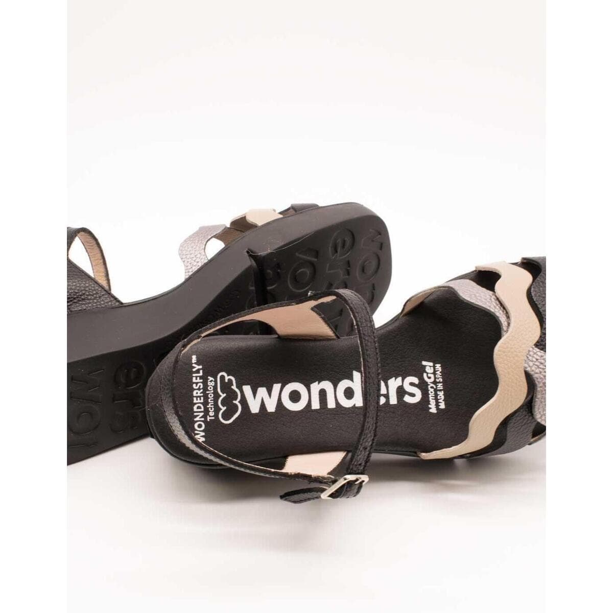 Women's Platforms Wonders Black