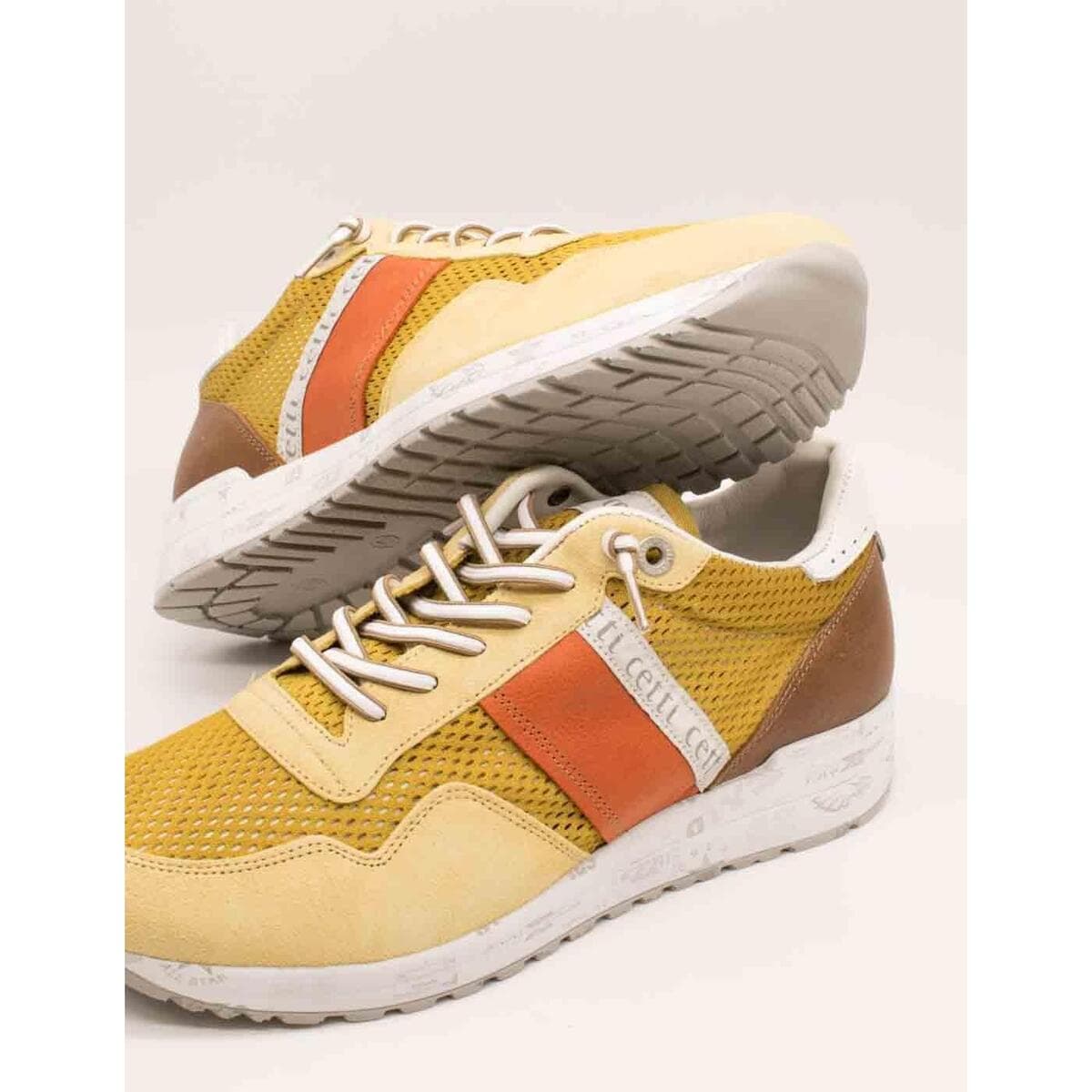 Men's Sneakers Cetti Yellow