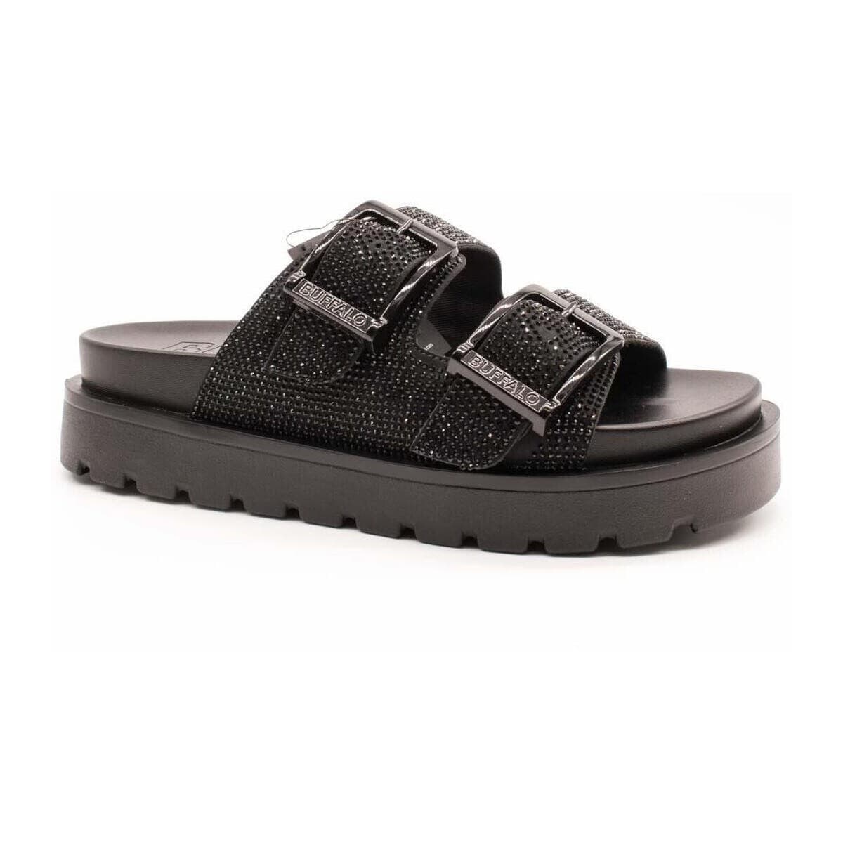 Women's Platforms Buffalo Black