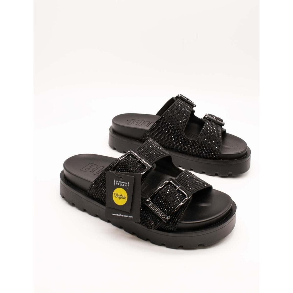 Women's Platforms Buffalo Black