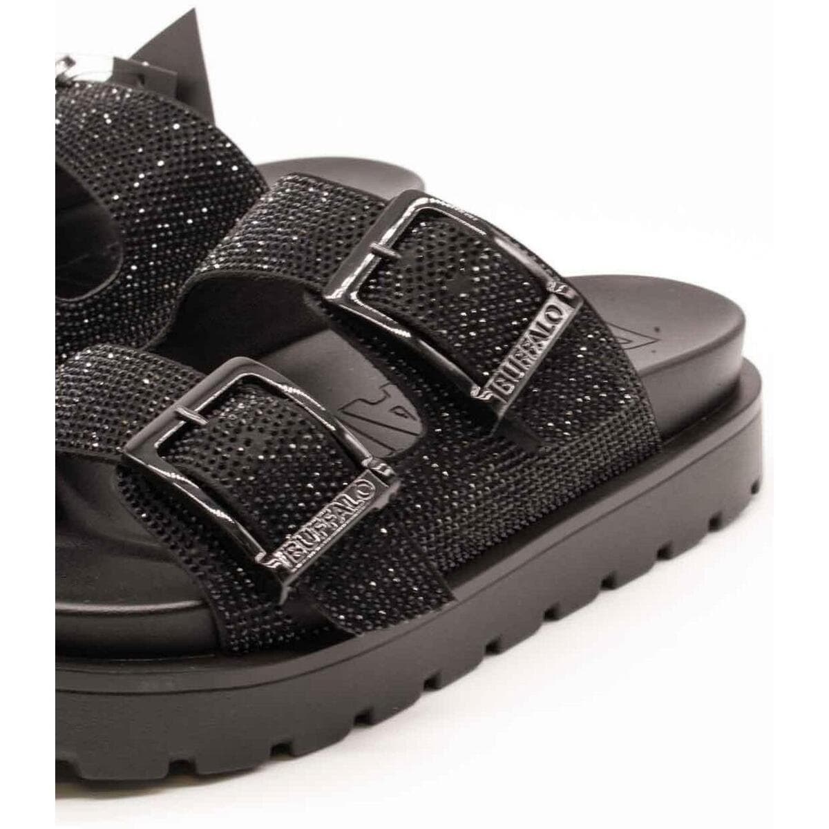Women's Platforms Buffalo Black