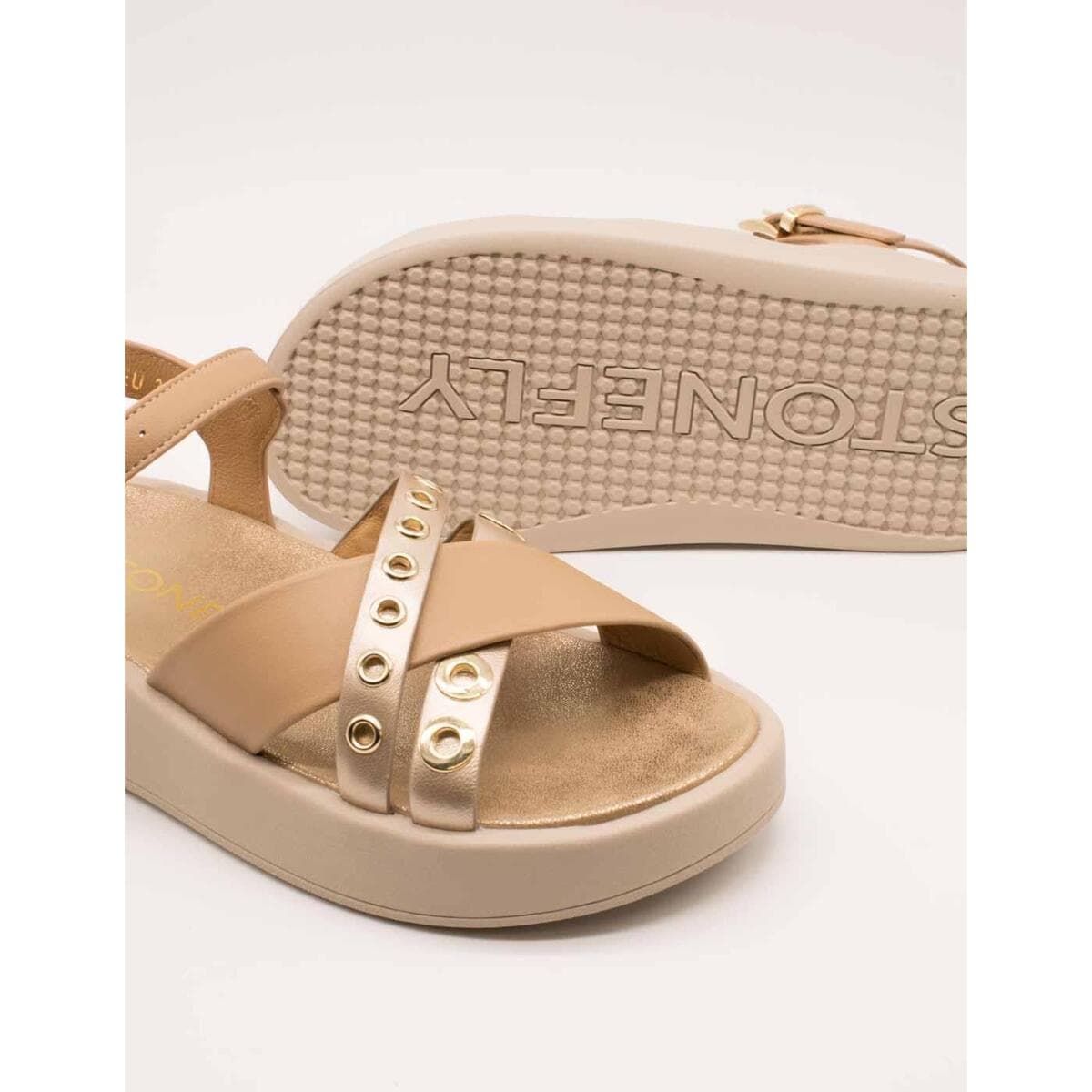 Women's Platforms Stonefly Beige