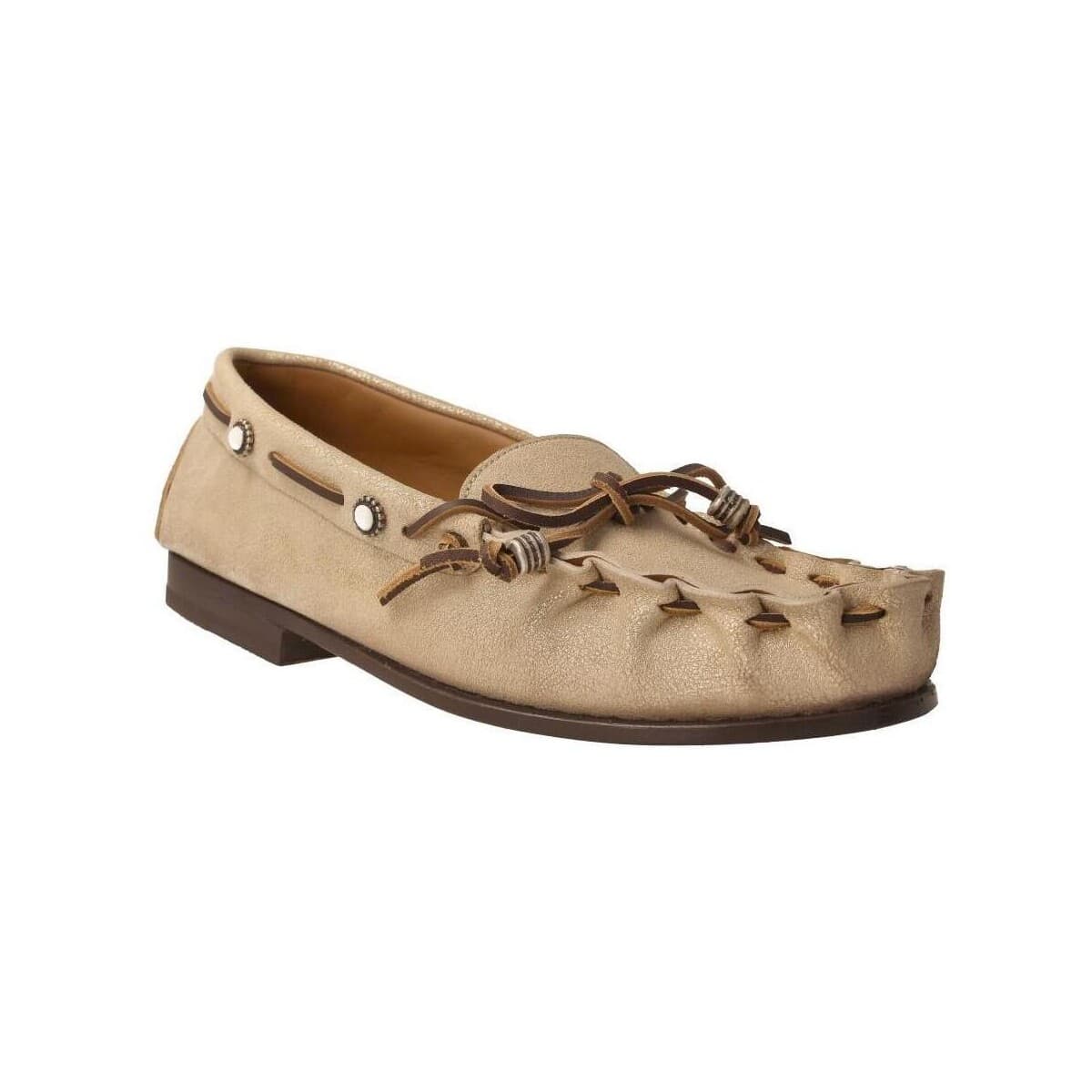 Women's Loafers Calce Beige
