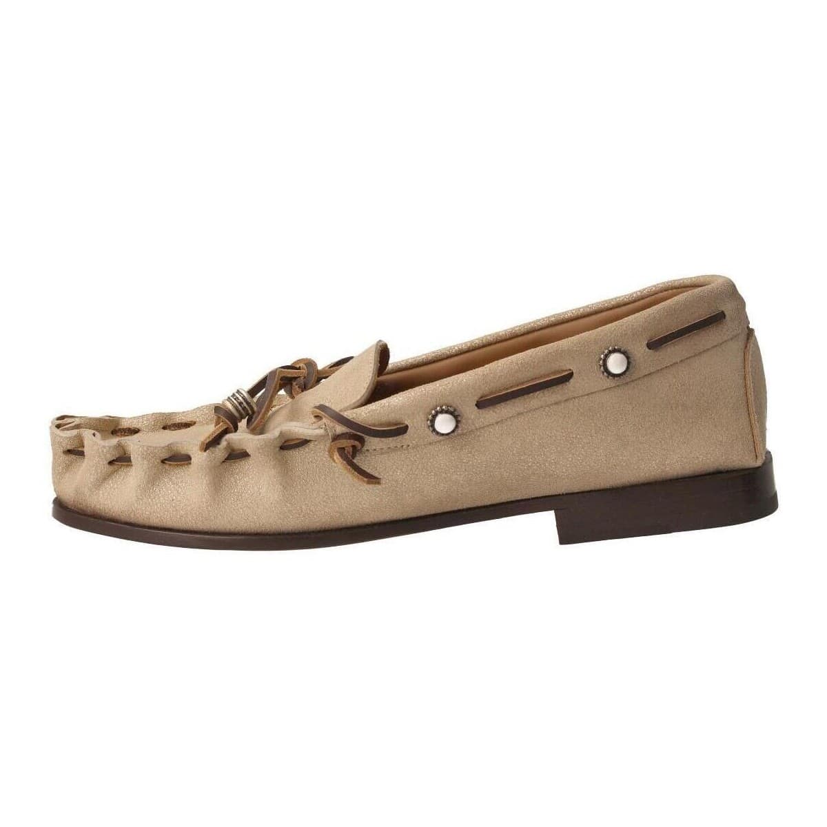 Women's Loafers Calce Beige