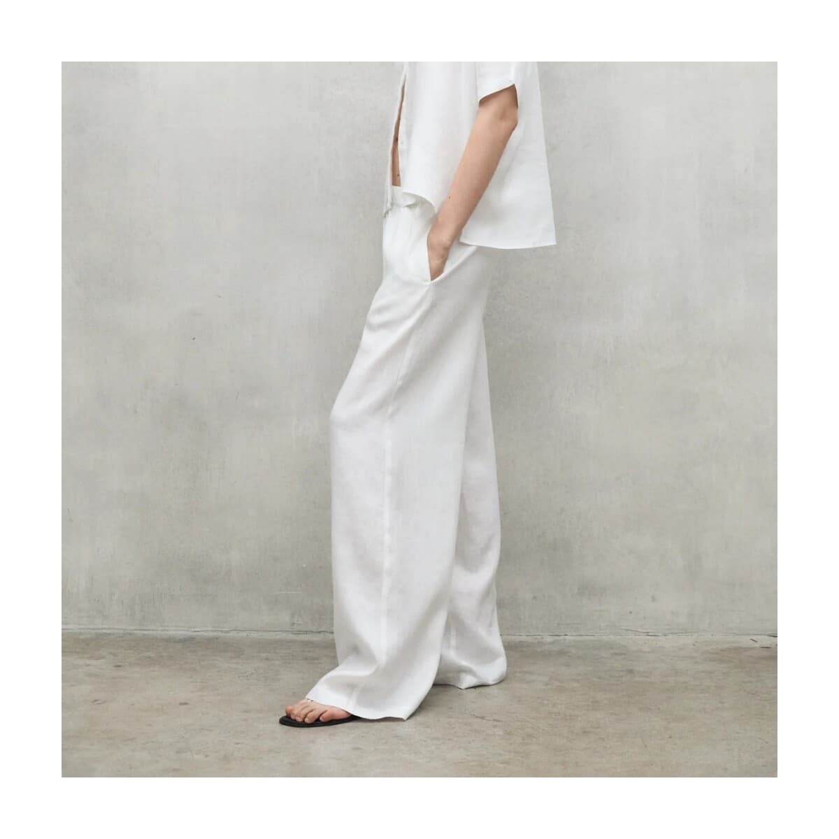 Women's Pants Ecoalf White