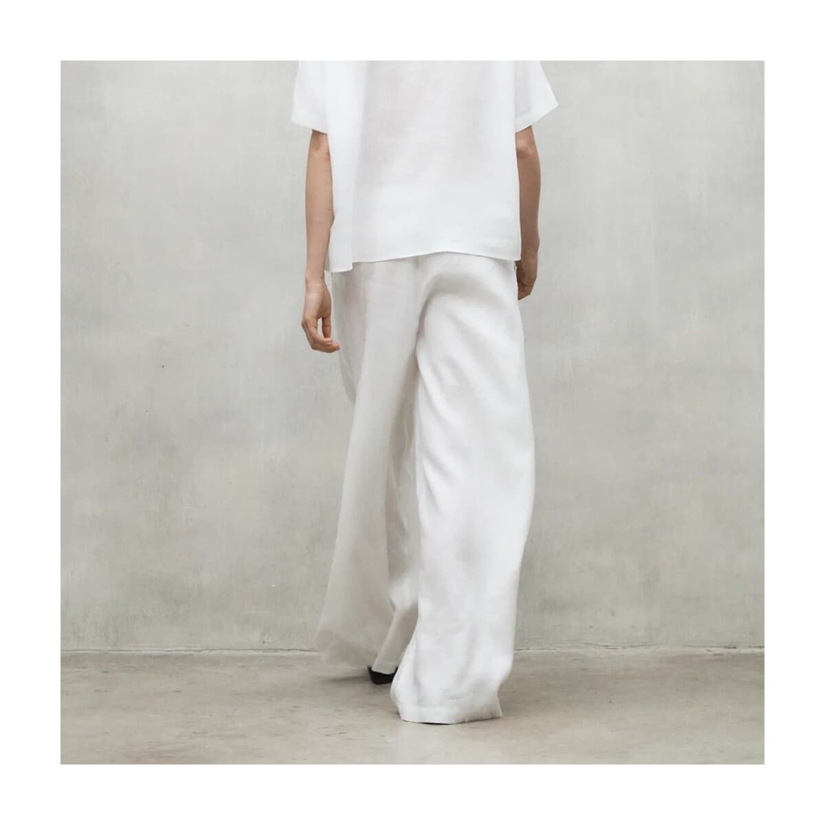 Women's Pants Ecoalf White